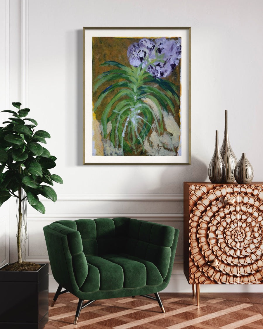 Paper Print - The Collectors Orchid