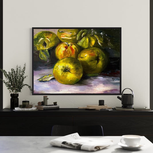 Canvas Print - Green Apples